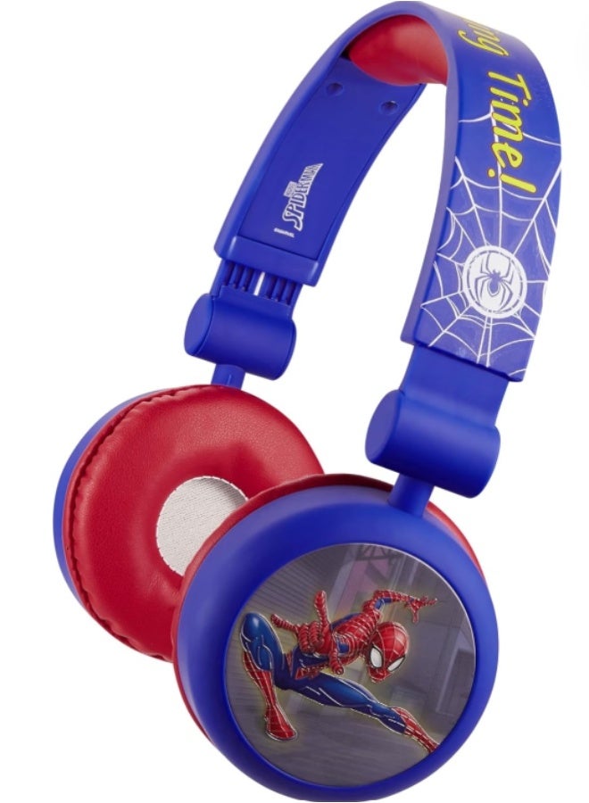 Marvel Spider-Man Bluetooth Headphones with Swivel Ear Cups - Image 1