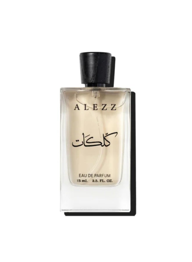Al Ezz Oud عطر كلكات للجنسين – أو دو برفيوم فاخر بروح منعشة وخشبية مع العنبر الأبيض وزهر البرتقال – 75 مل