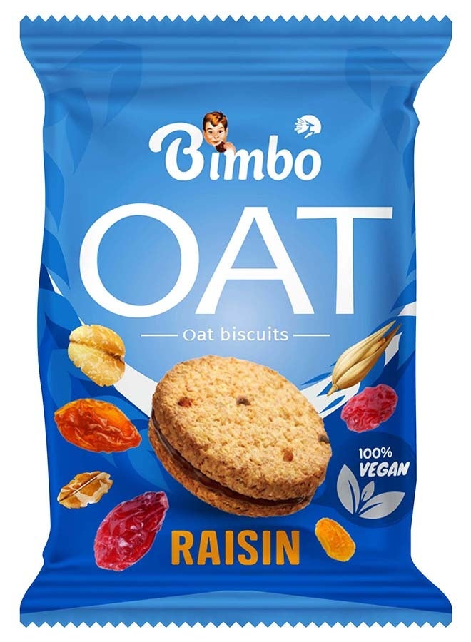 Bimbo Oat Biscuits with Raisin - 30 gm