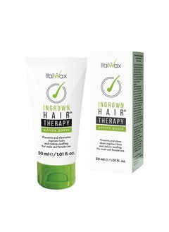 ItalWax Ingrown Hairs Therapy Active Paste 30ml / 1fl.oz - Tea Tree Oil - Prevents and eliminates ingrown hairs and bumps - Ideal for face delicate areas  - Image 1