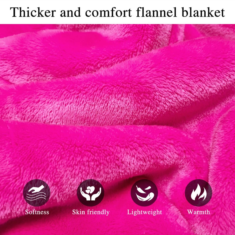 كيه بي بليس بطانية هوديي Kpblis للنساء والرجال قميص من النوع الثني قذرًا دافئًا ودافئًا من الصوف المتضخم مع الأكمام والجيب العملاق للبالغين والأطفال الوردي - Image 4