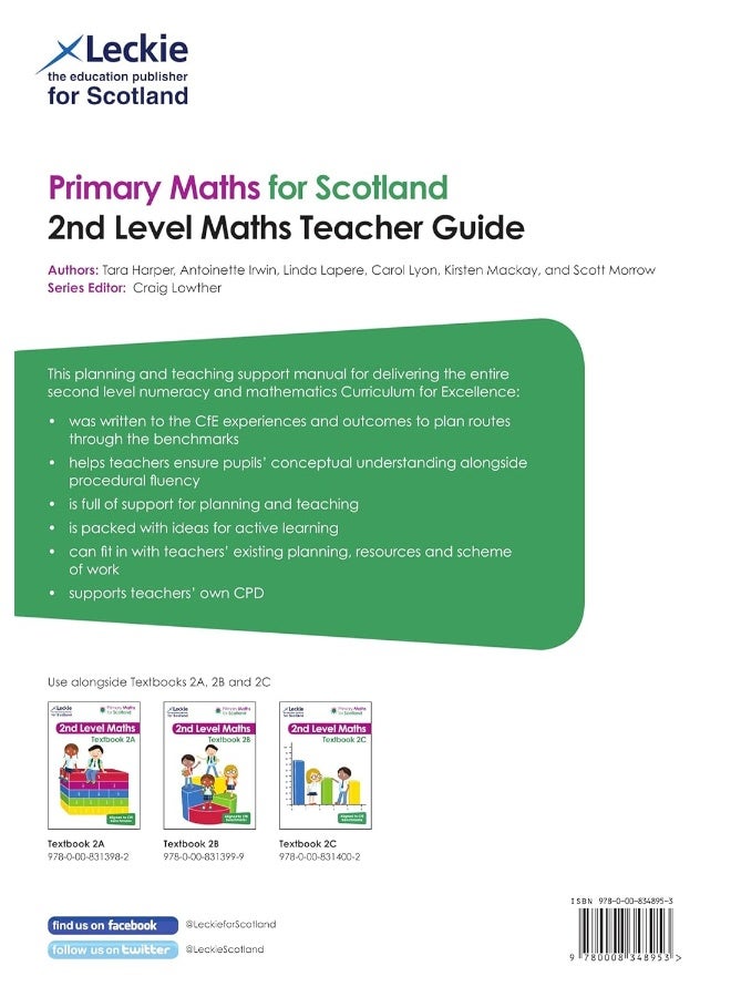 Second Level Teacher Guide: For Curriculum for Excellence Primary Maths - Image 2