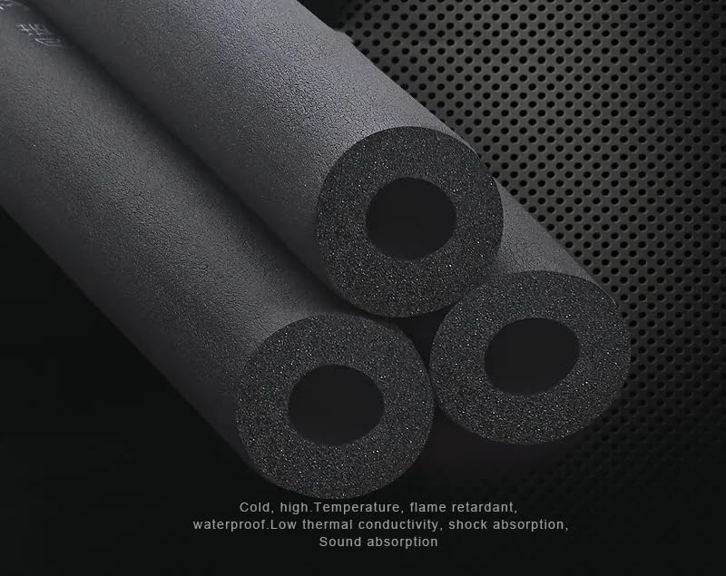cSeao Pipe Insulation Foam Tube (3/8" x 1/4" x 6FT), 1/4" ID Pipe Insulation, AC & Guitar Stand Foam Tubing, Hollow Pipe Cover, Exercise Machine Handle Protector and Roof Rack - Image 5