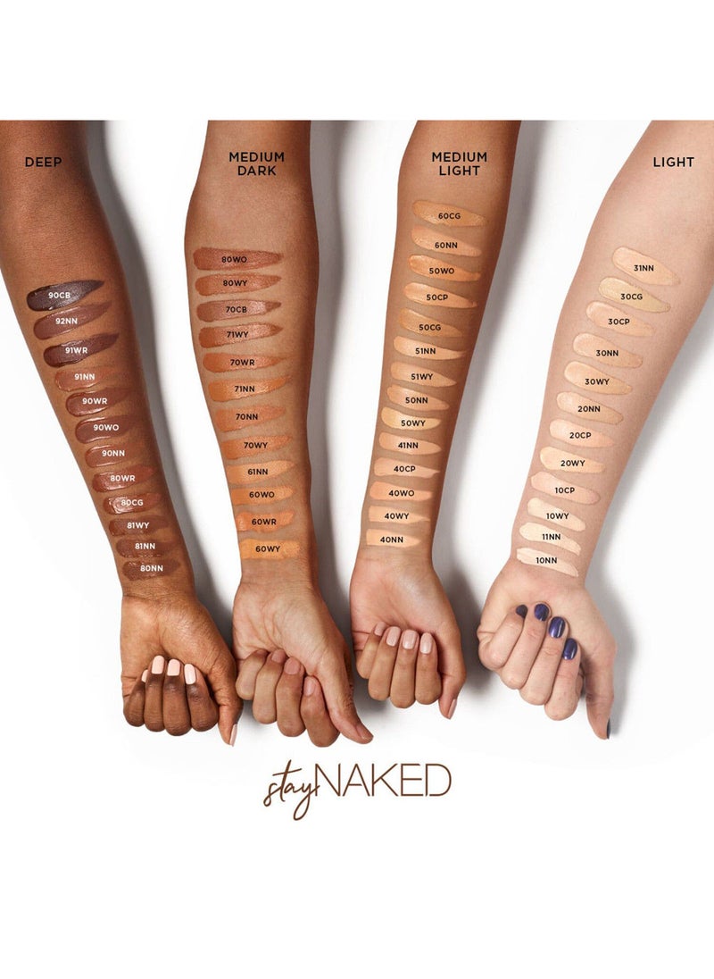 Urban Decay Urban Decay Stay Naked Weightless Foundation 60WY - medium-dark warm with a golden undertone  - Image 3