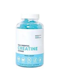 Sports Creatine Gummies 60pieces, With Top Quality Ingredients, Increase Energy and Anti-Aging, Gummy Bear for Dietary Supplement, Daily Essential