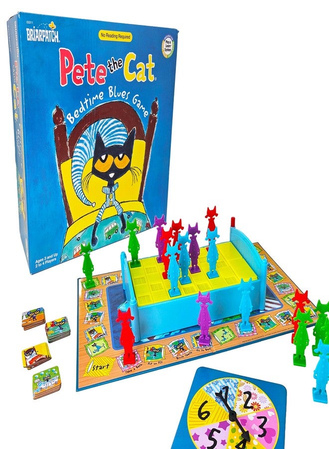 Briarpatch, Pete The Cat Bedtime Blues Game, Based On Early Reader Books by James Dean, Preschool Learning for Children - Image 1