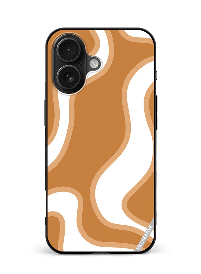 VR CREATIVE Protective Case Cover For Apple iPhone 16 Layered In Design Multicolour