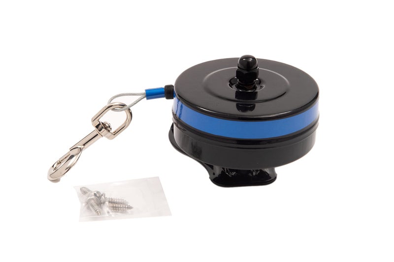 LixitÂ® Bracket Mount and Stake Retractable Leash Tie Outs for Dogs (Medium (Pack of 1), Bracket)