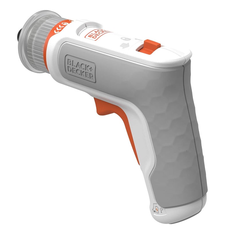 BLACK+DECKER BLACK DECKER BCRTA01B1 4V 5mm Cordless Electric Screwdriver Furniture Assembly Tool - Image 4