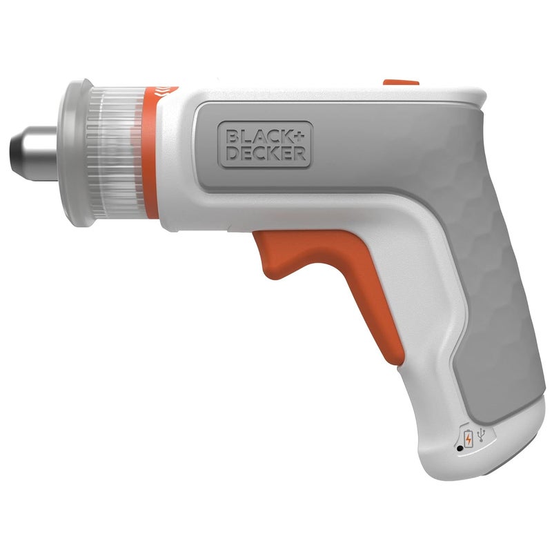 BLACK+DECKER BLACK DECKER BCRTA01B1 4V 5mm Cordless Electric Screwdriver Furniture Assembly Tool - Image 3