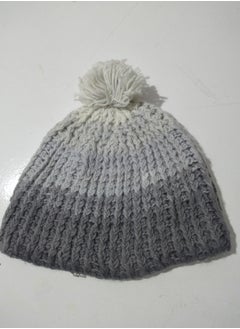 Wonderful handmade Ice-cab for winter Off white*Grey