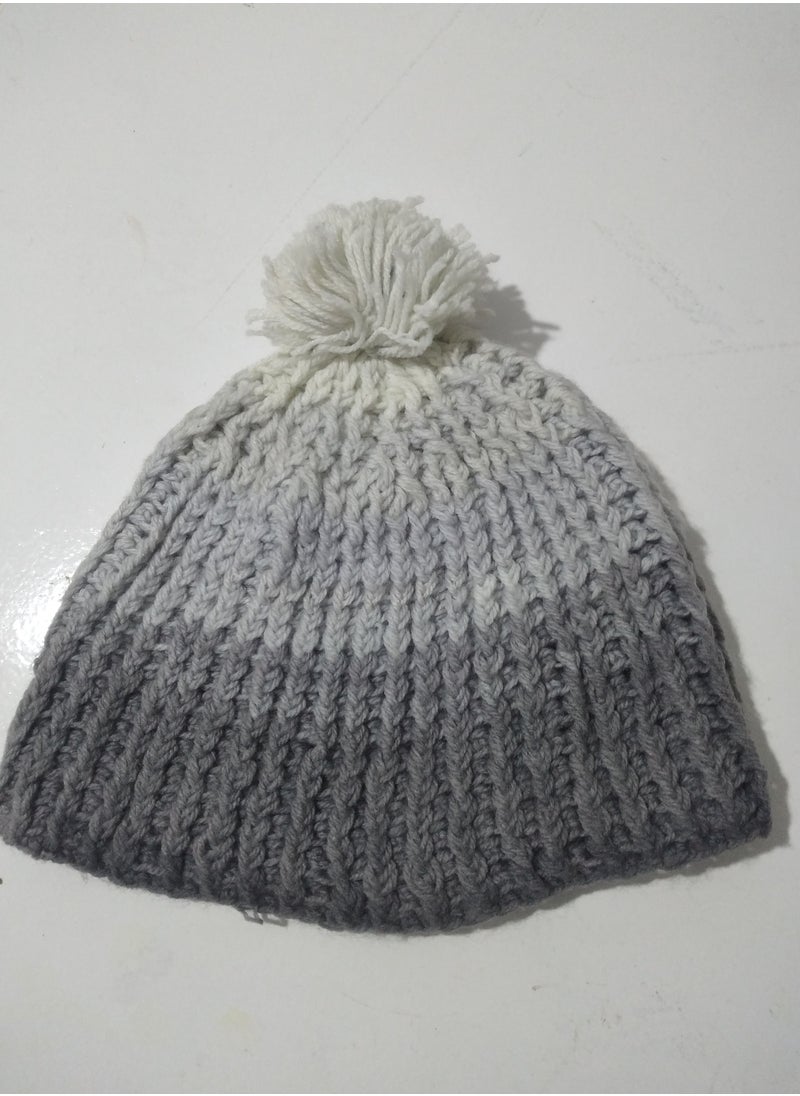 Puritopia - Wonderful handmade Ice-cab for winter Off white*Grey - Image 1