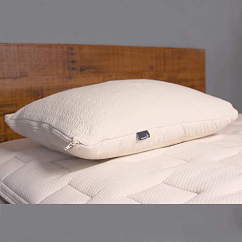 Naturepedic 2-in-1 Organic Latex Pillow - King Bed Pillow with Quilted & Stretchy Sides - Luxury Pillow with Adjustable Fill for Comfortable Sleeping, Back Support and Neck Pain Relief - Image 5