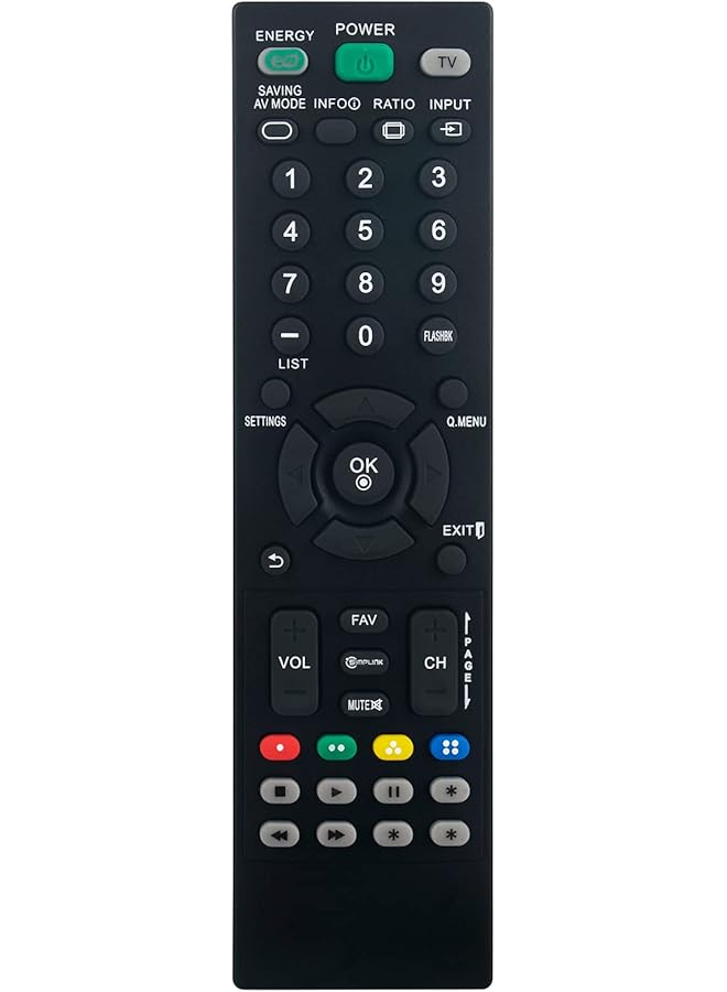 The Bros New AKB73655806 Remote Control Fit for LG LED LCD TV 42LS3400 26LS3500 32LS3500 32LS3450 32LS3510 32CS461-UA 32LS3400-UA 32CS460-UC - Image 1