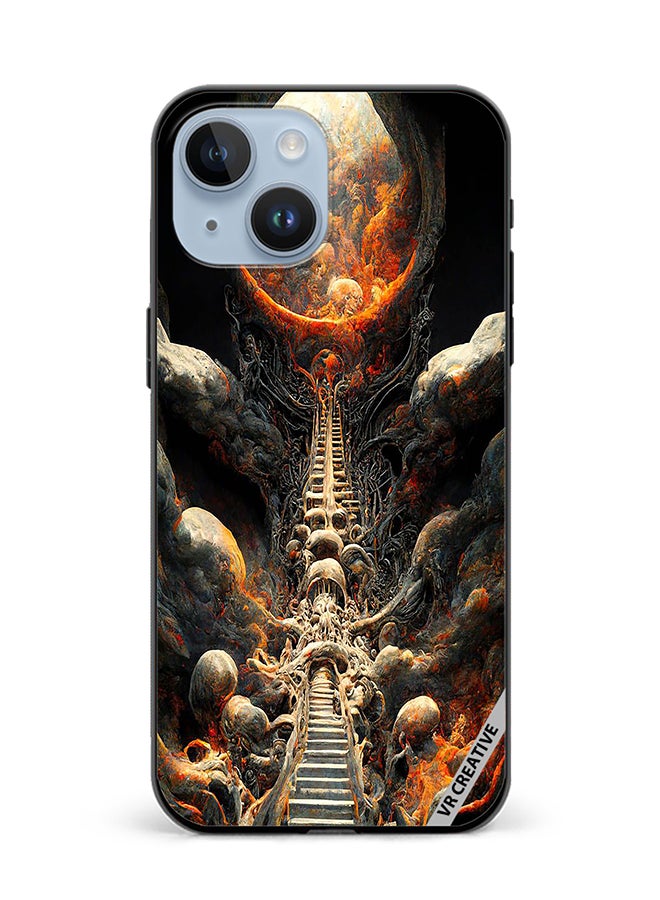 VR CREATIVE Protective Case Cover For Apple iPhone 15 Dear Alexander Design  Multicolour - Image 1