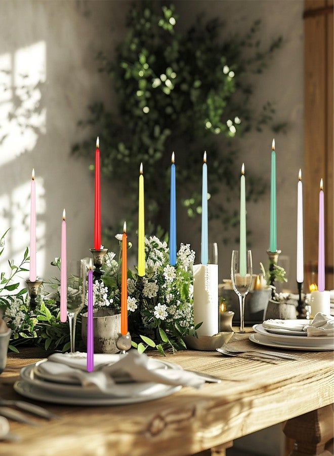 LPUSA - Tall Taper Candles 12 Inch Unscented Odorless Long and Tall Taper Candles for Sailboat, Sticks, Wedding, Advent, Home Decor, Dinner, Christmas, Set of 12 - Image 4
