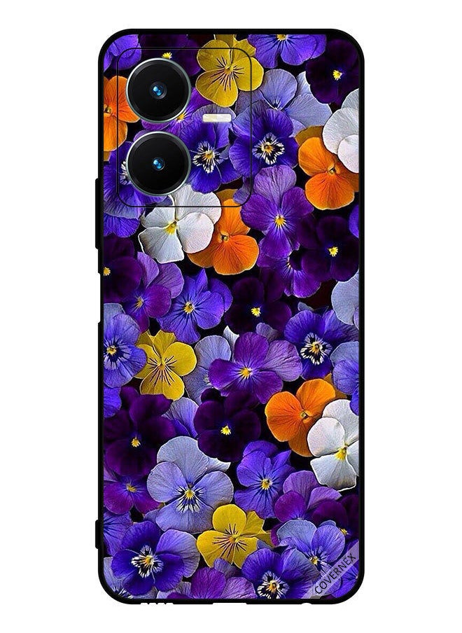 Covernex - Protective Case Cover For vivo Y22 Small Flowers - Image 1