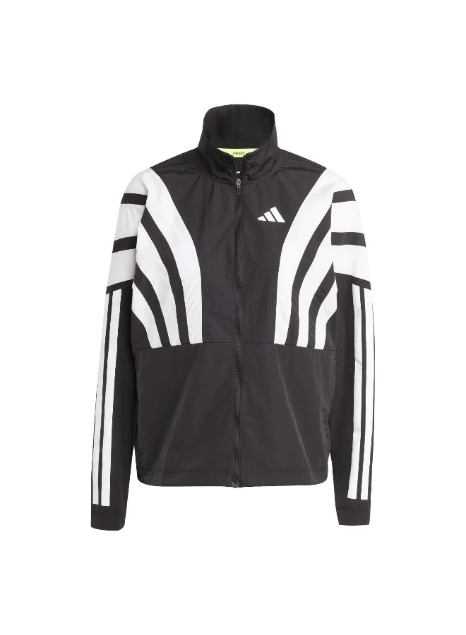 Adidas Adidas Adizero A Jkt W Black Jacket Jackets For Women