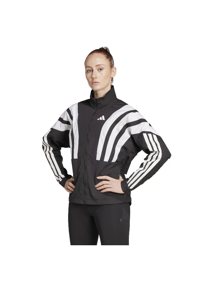 Adidas Adidas Adizero A Jkt W Black Jacket Jackets For Women