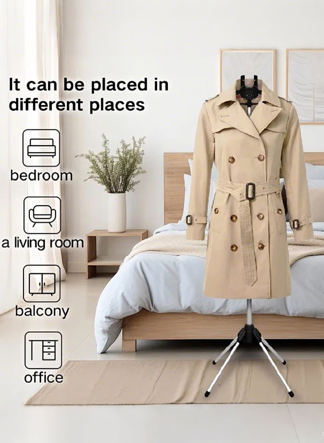 APEX Steamer Stand for Clothes,Steamer Stand,steam Iron Stand，Garment Hanger for Steaming Clothes，Handheld Garment Steamer Rack,Garment Stand for Steaming Clothes,Steamer for Clothes with Stand - Image 3