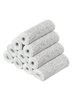 Navaris Plaster Cloth Rolls (L, Pack Of 10) - Gauze Bandages For Body Casts, Plaster Of Paris For Craft Projects, Belly Casting Kit Pregnancy - Easy Use Wrap Strips - 6" W X 118" L  - Image 1