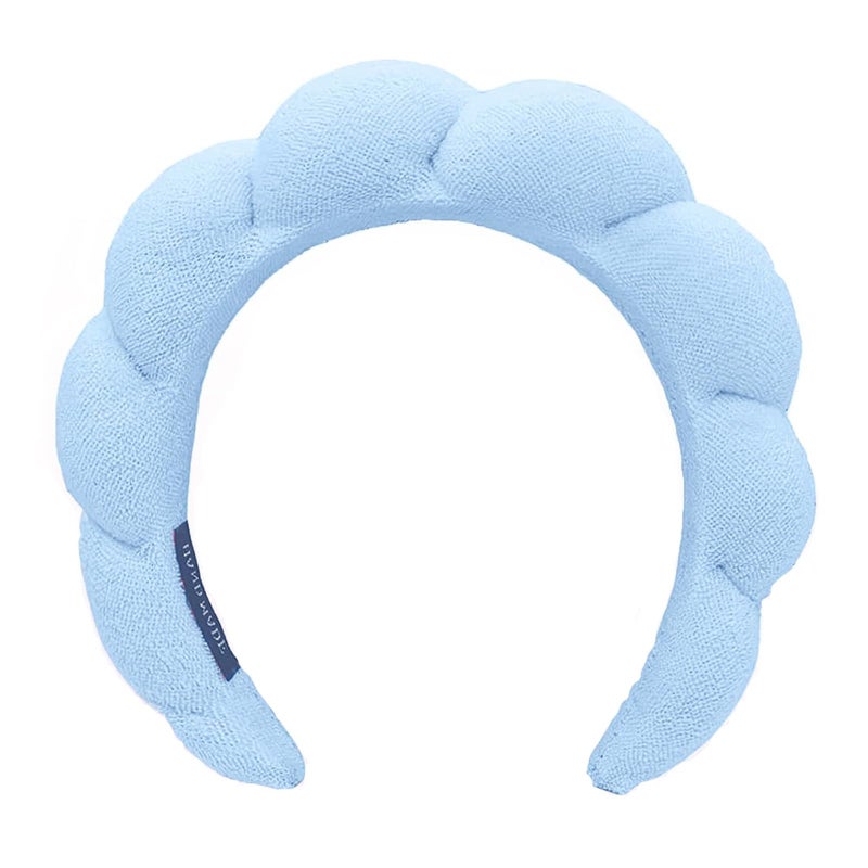 TYSSELY Spa Headbands for Washing Face Makeup Skin Care Headband Women Bubble Facial Beauty Headbands Puffy Shower Towel Band Hair Headband - Image 1