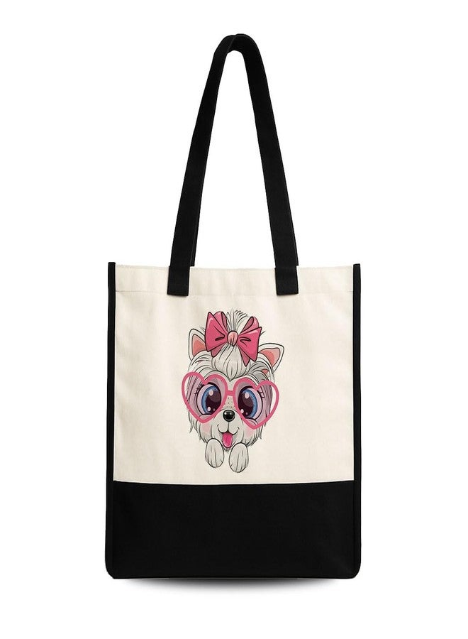 TrendoPrint Eco-Friendly Jute Tote Bag for Women | Reusable Shopping Bag with Sturdy Handles | Large Capacity Multipurpose Handbag for Grocery, Office, Travel & Daily Use (JB29) - Image 2