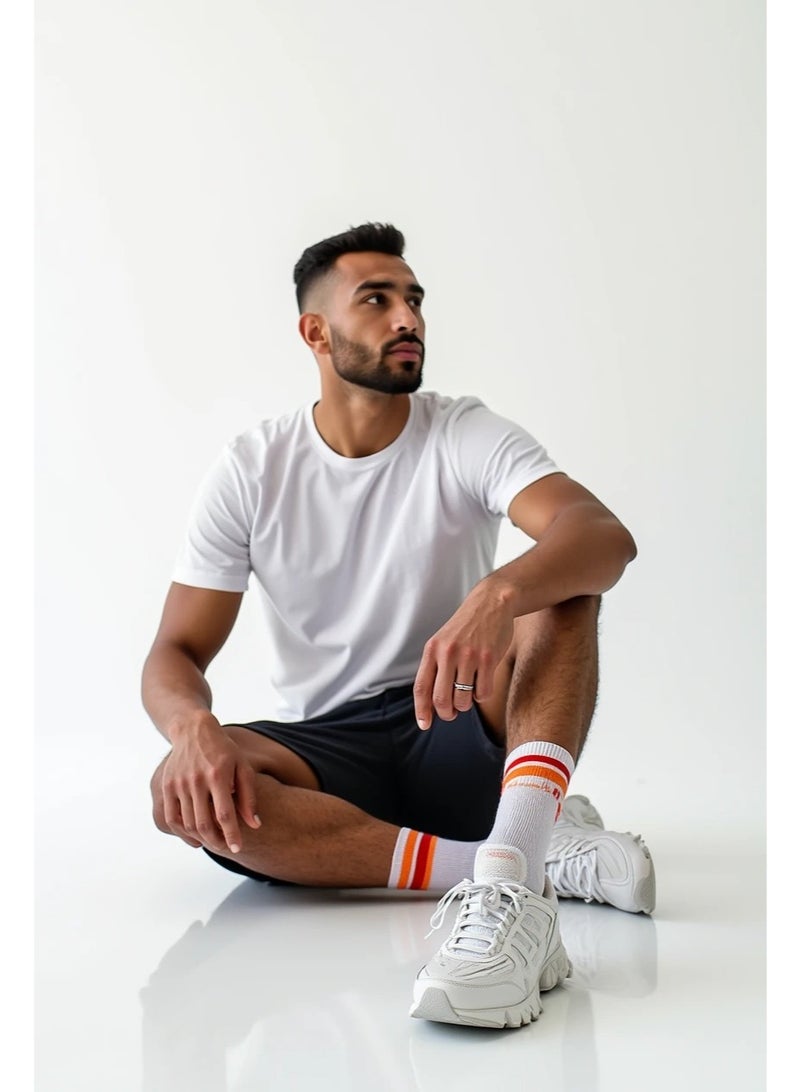 جوارب رياضية للرجال - ألوان متنوعة - عبوة من 3 قطع - Image 2