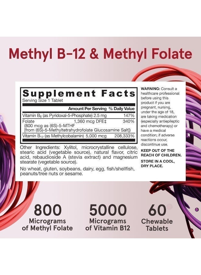 Jarrow Formulas Methyl Folate Veggie Caps - 1000 Mcg - 100 Count - Methyl Folate Supplement – To Provide Folate - 5-MTHF Supplement - Image 4