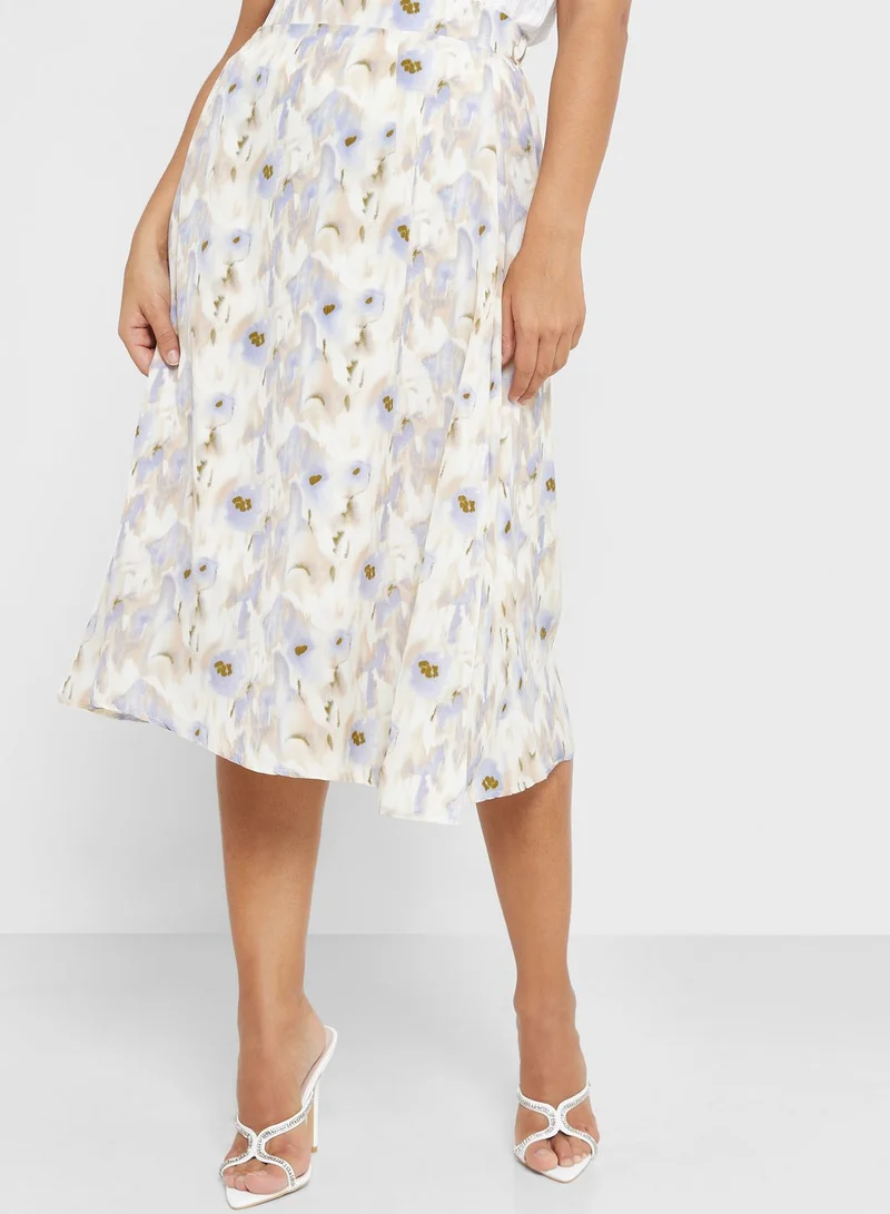 ELLA Floral Print Skirt