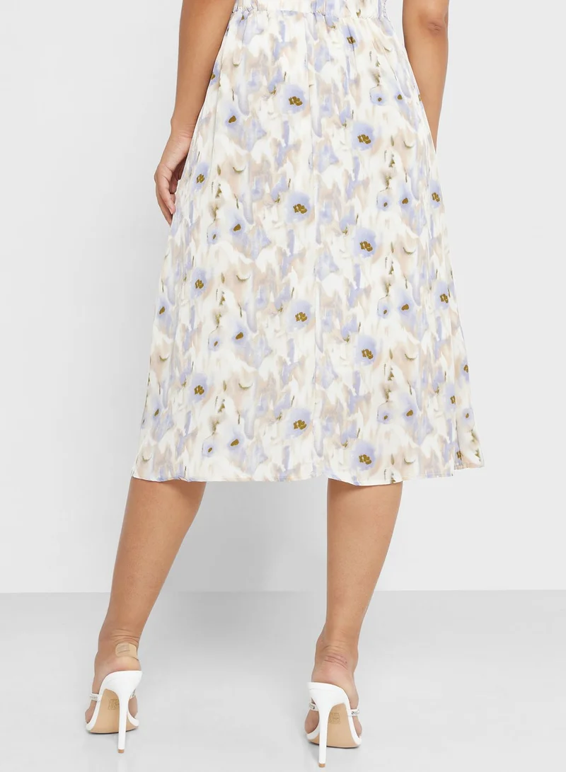 ELLA Floral Print Skirt