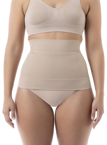 Farmacell 605 (Nude, S) Waist Cincher for Women, Seamless Tummy Control Shapewear, Made in Italy - Image 1