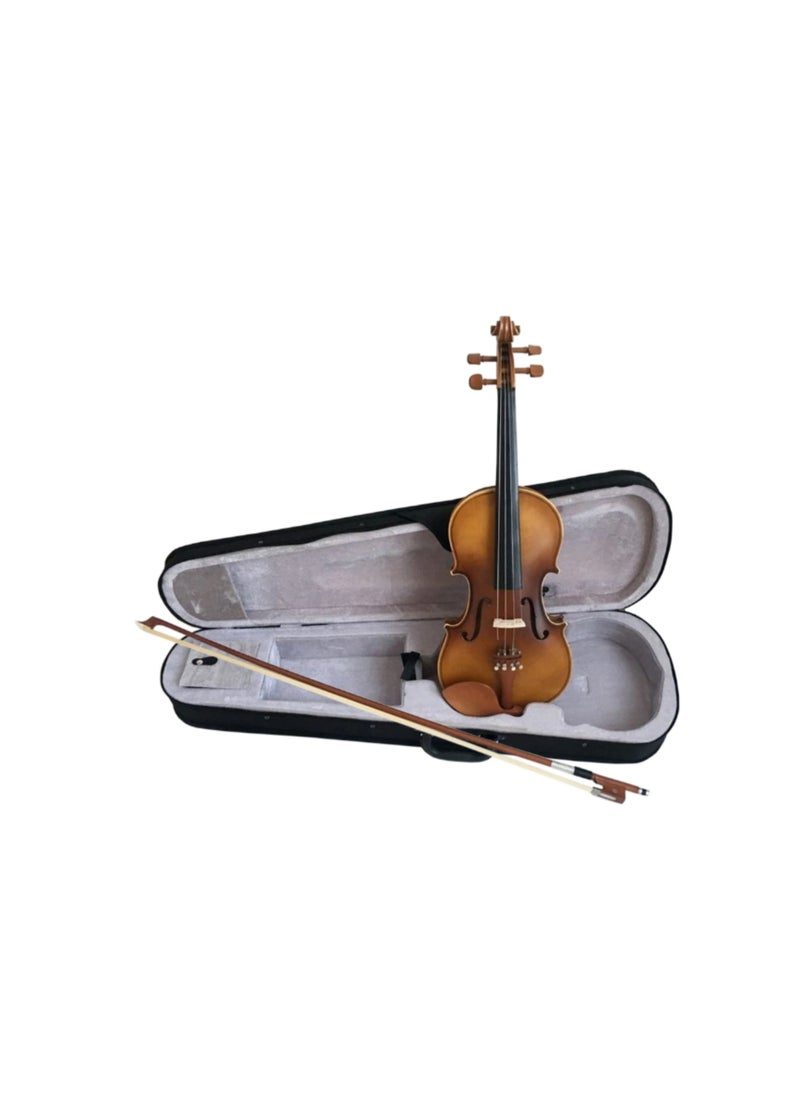 Megarya - 4/4 Antique Violin Gold Lacquer Finish With Solid Wood - Image 1