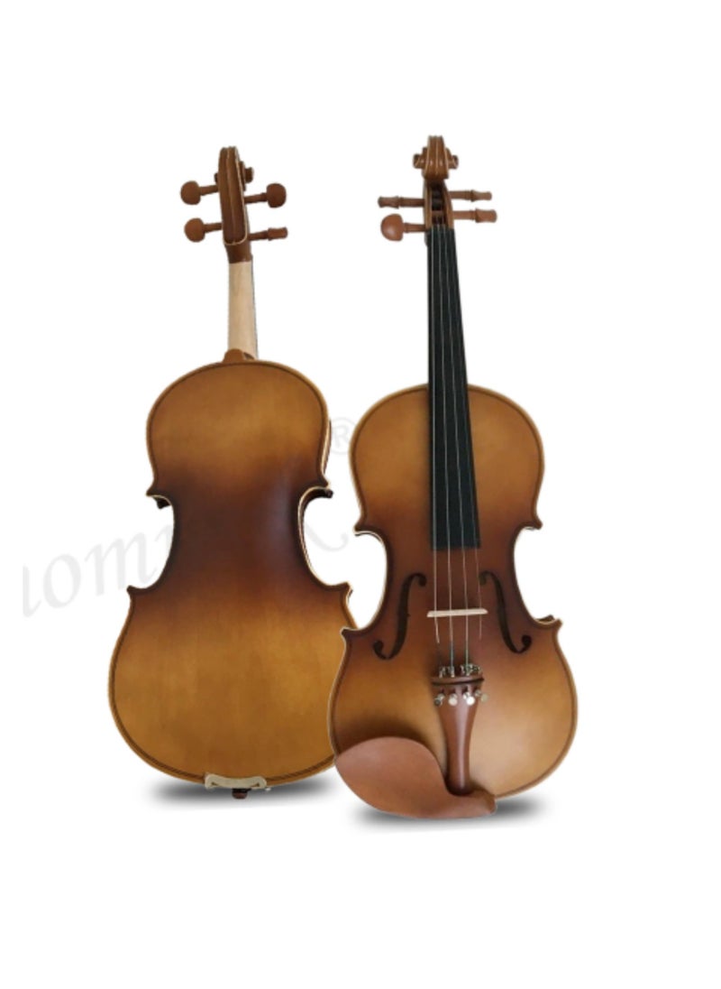 Megarya - 4/4 Antique Violin Gold Lacquer Finish With Solid Wood - Image 1