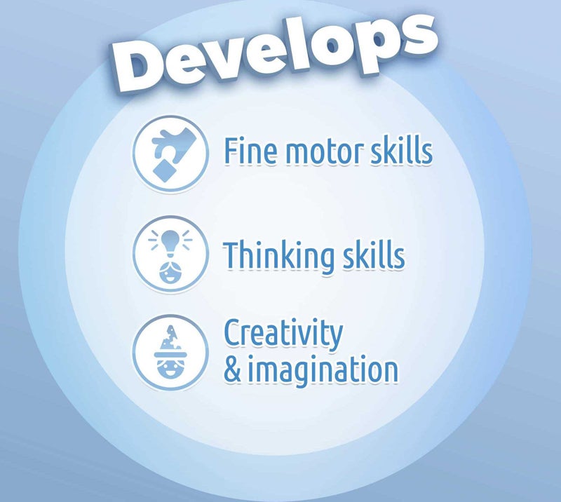 Mega Brands مجموعة ألعاب بناء ميغا بلوكس جون دير للأطفال، شاحنة تفريغ مع 25 قطعة وتخزين، 1 شخصية، أخضر، للأعمار من 1 سنة فما فوق - Image 5