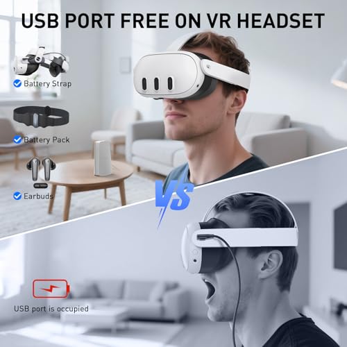 PRISMXR VR Router Replace Link Cable Compatible with Meta Quest 3S/3/2/Pro/Switch2, PC-VR Streaming Air Link AX1500 WiFi6, Wireless Stable and Fast (Puppis S1 Lite) - Image 4