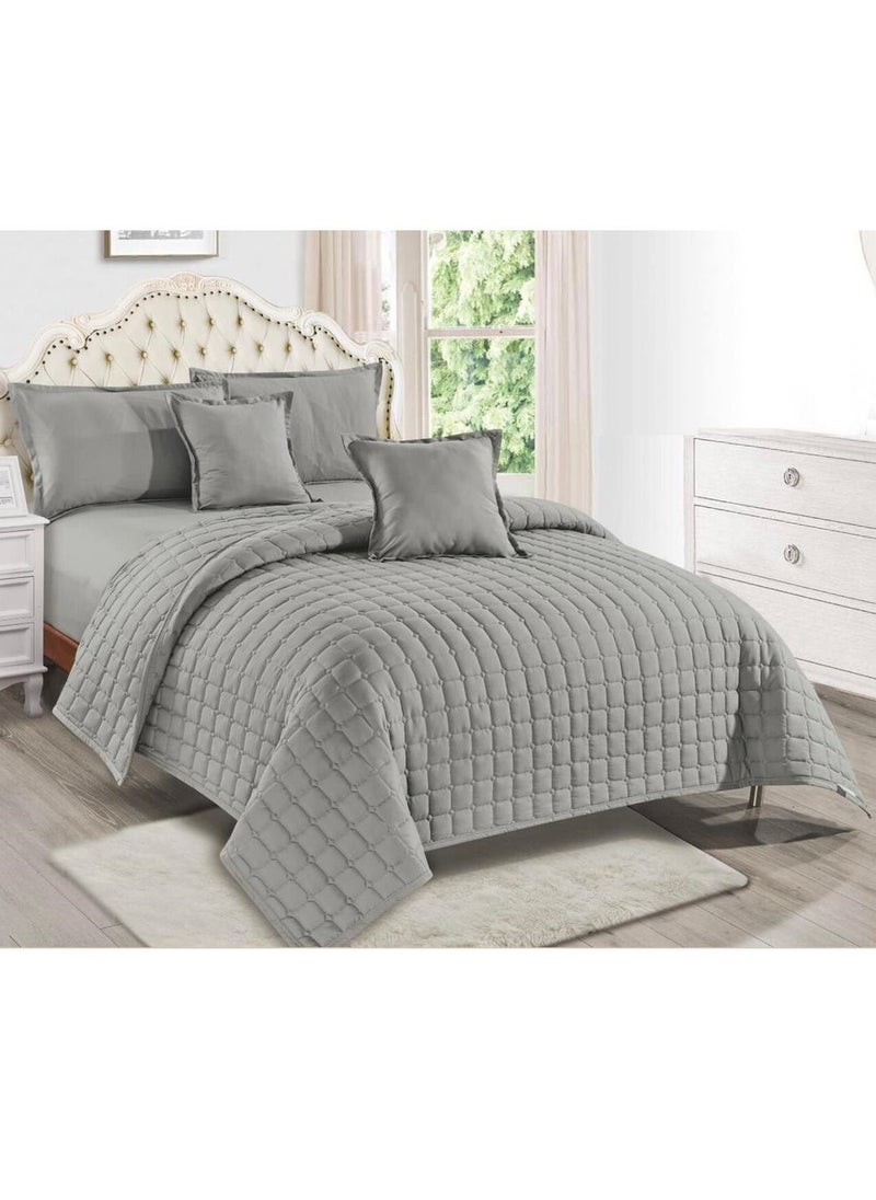 Hours - Plain Quilt Compressed 6 Pieces King Size,ST-07A - Image 1