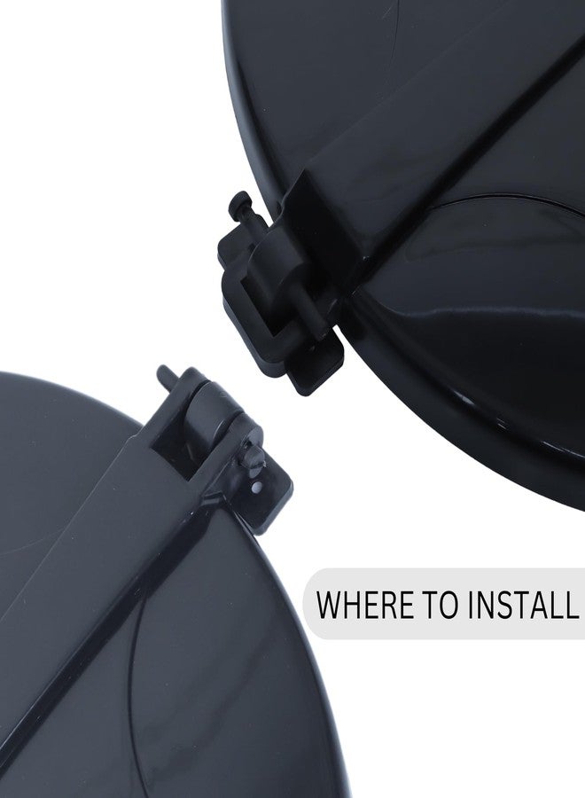 VMD PVC Water Tank Door Hinges (Black, Pack of 2) - Image 4