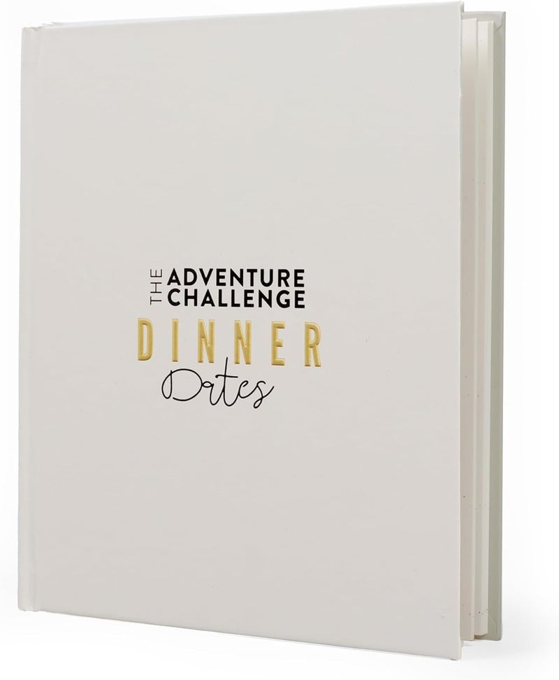 The Adventure Challenge مواعيد العشاء – نشاط طبخ لليالي المواعدة للأزواج مع 30 وصفة قابلة للكشط ومفاجآت | هدية رومانسية للمتزوجين حديثاً | فكرة موعد طبخ للأزواج في الليل - Image 1