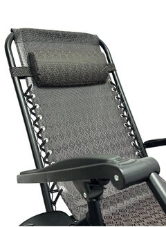 RENOVO Patio Chaise Lounges Chair gravity chair with adjustable backrest and footrest Sunlounger for Poolside Backyard and Beach  - Image 5