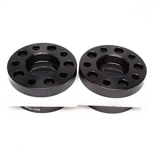 ZY WHEEL 4PCS 5X4.5 Wheel Spacers 25mm 1 inch 5x114.3 Hub centric 70.5mm Hub Bore 14x1.5 Studs Compatible for 2015-2024 Ford Mustang EcoBoost 2020-2024 Explorer - Image 3