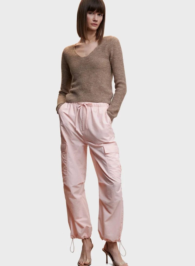 MANGO Pocket Detail Trouser