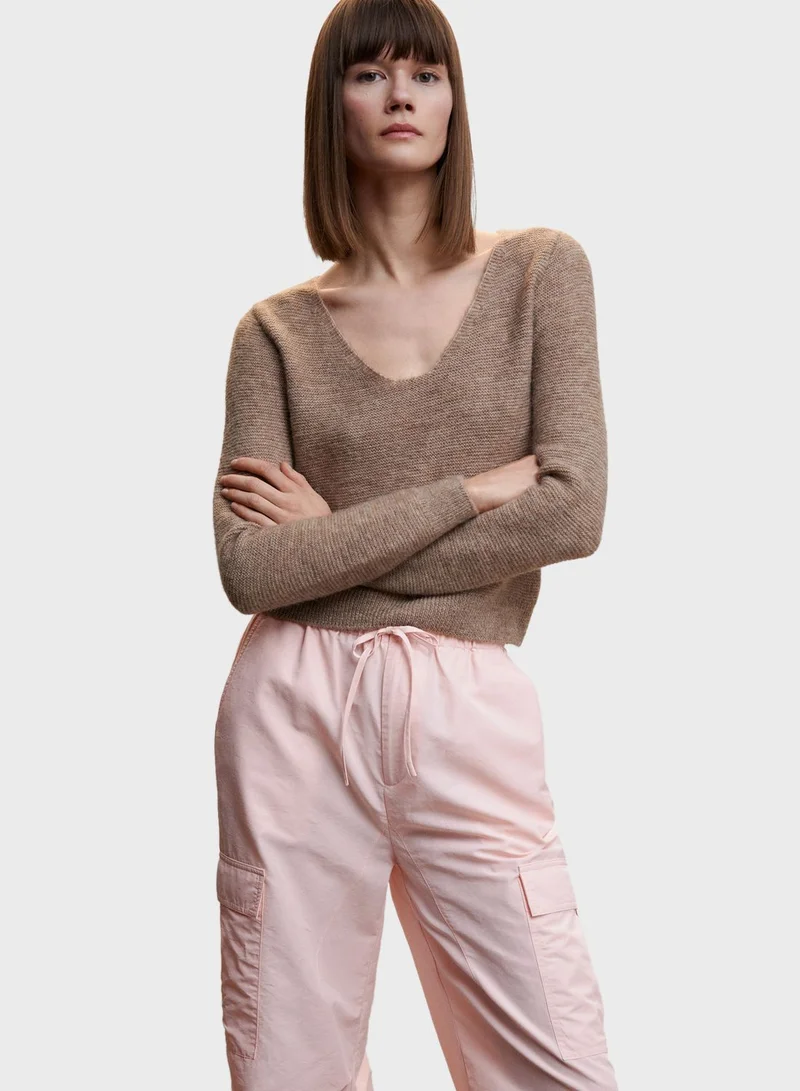 MANGO Pocket Detail Trouser