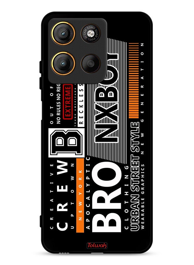 Tolwak Motorola Moto G15 Protective Case Cover Urban Street Style