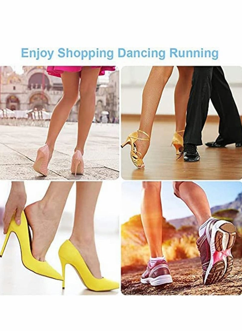 Excefore 10 Pcs Blister Plasters Heel Pad, Strips Shape Bandages, Toe Prevention,Blister for and Guard Skin, Faster Healing Wound - Image 5