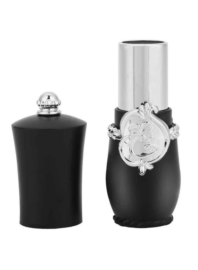 10 Black DIY Lipstick Tubes with Royal Design for Custom Lip Balm Creating - Image 4