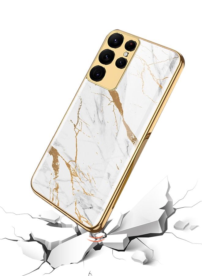 GROIC Samsung Galaxy S22 Ultra Case 6.8",Passing 21ft Drop Test, Shockproof Electroplated Protective Phone Case - Image 4