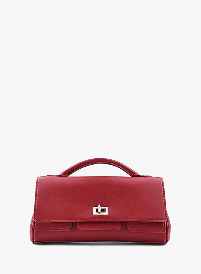 Cuple Women’s Structured Top Handle Bag