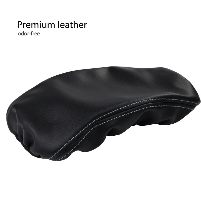CKE Compatible with Honda Civic 2026 2025 2024 2023 2022 with CVT Car Center Console Armrest Cover Armrest Storage Box Lids Seat Cover Protector -Black (Gray line) - Image 5