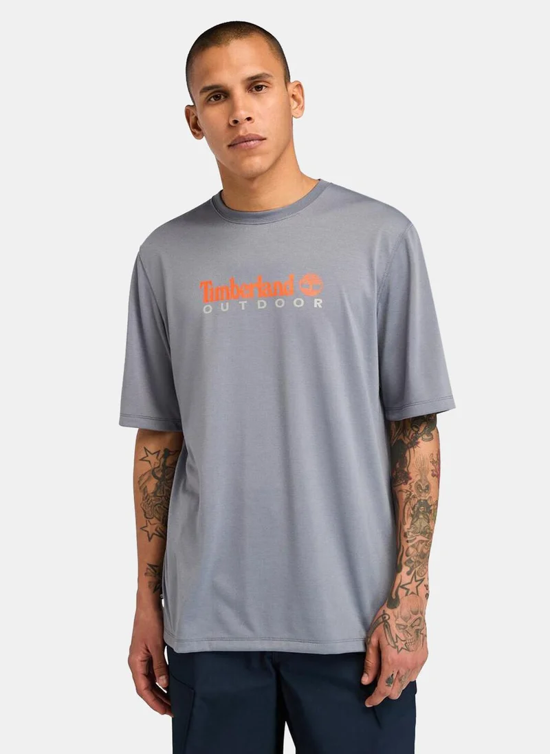 تمبرلاند Men's UV Protection Outdoor Graphic T-Shirt